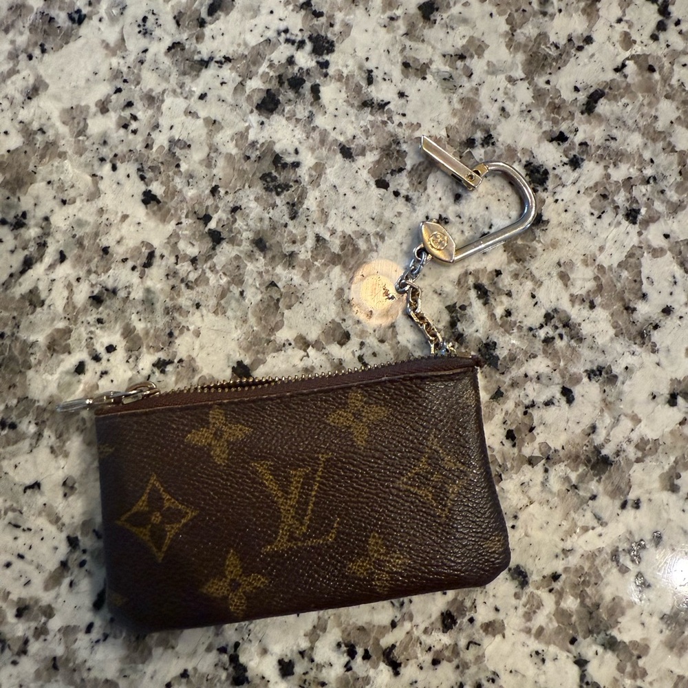 Louis Vuitton Brown Monogram Key & Card Holder